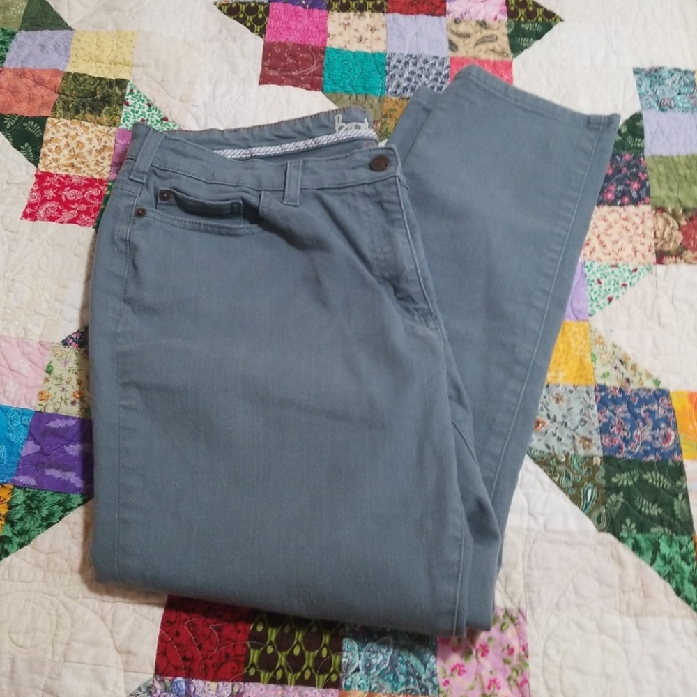 Boden greenish gray jeans